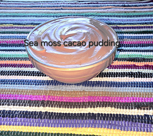 Cacao Sea Moss Pudding
