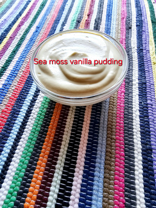 Vanilla Sea Moss Pudding